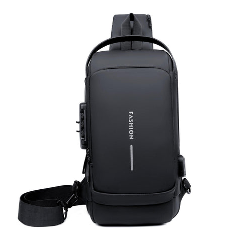 Chest Bag Multifunction Crossbody Sport Running Travel Sling Pack Anti-theft For Men (random Color)